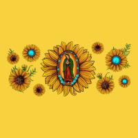 Sunflower Lady Of Guadalupe Premium Sweatshirt | Teevron