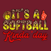 It S A Softball Kinda Day Zipper Hoodie | Teevron