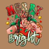Merry And Bright Caucasian Girl Sneakers Long Sleeve Tee | Teevron