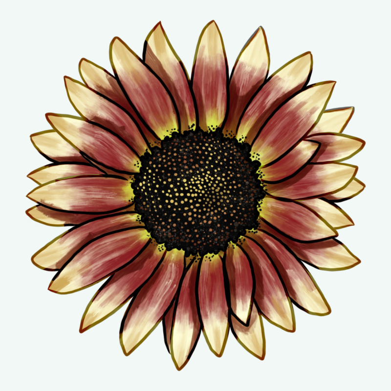Strawberry Blonde Sunflower Premium Hoodie by LillyAllenDesigns | Teevron