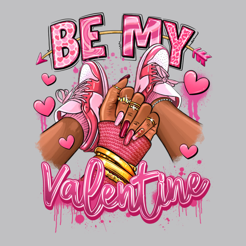 Be My Valentine Afro Girl Sneakers Long Sleeve Tee by RanaPortraitStore | Teevron