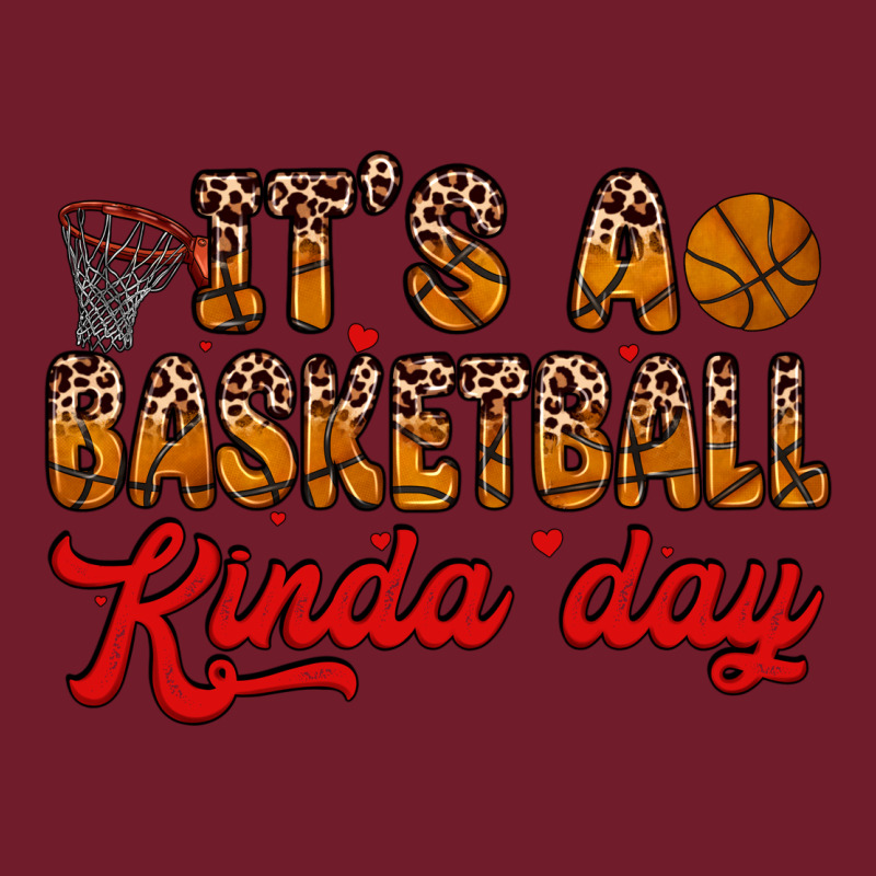 It S A Basketball Kinda Day Zipper Hoodie by Zillion Design Studio | Teevron