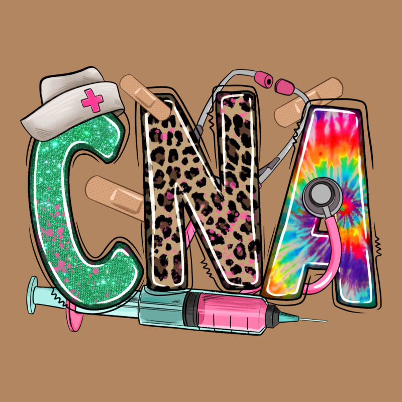 Cna Nurse Tie Dye Leopard Long Sleeve Tee by RanaPortraitStore | Teevron