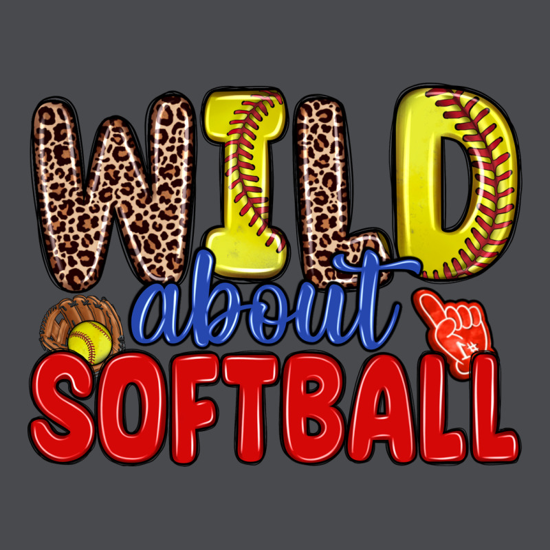 Wild About Softball Zipper Hoodie by Zillion Design Studio | Teevron