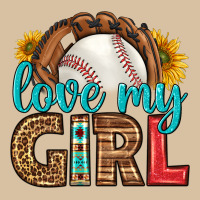 Love My Girl Baseball Heavyweight Hoodie | Teevron