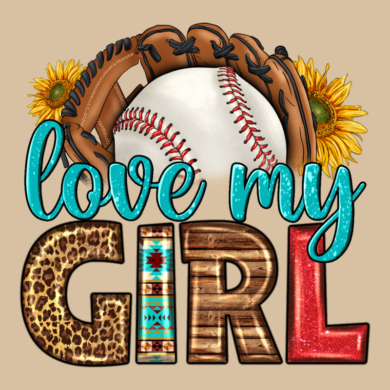 Love My Girl Baseball Heavyweight Hoodie by HRA Design Shop | Teevron