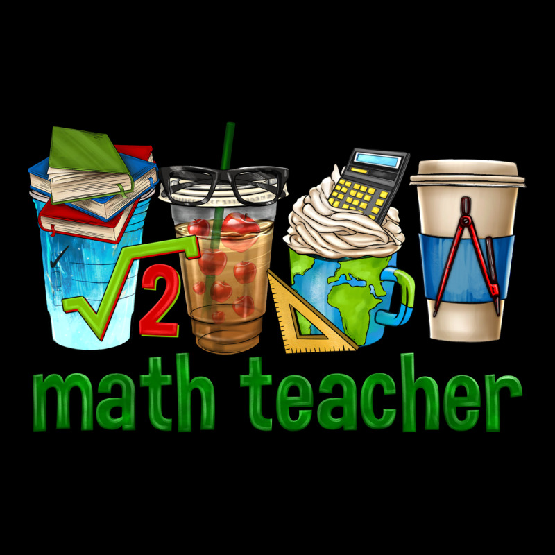 Math Teacher Coffee Cups Zipper Hoodie by texasbilliewilder | Teevron