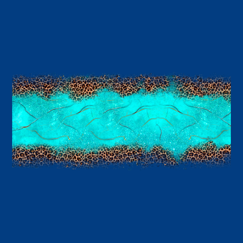Turquoise Leopard Premium Sweatshirt by JahusDesignShop | Teevron