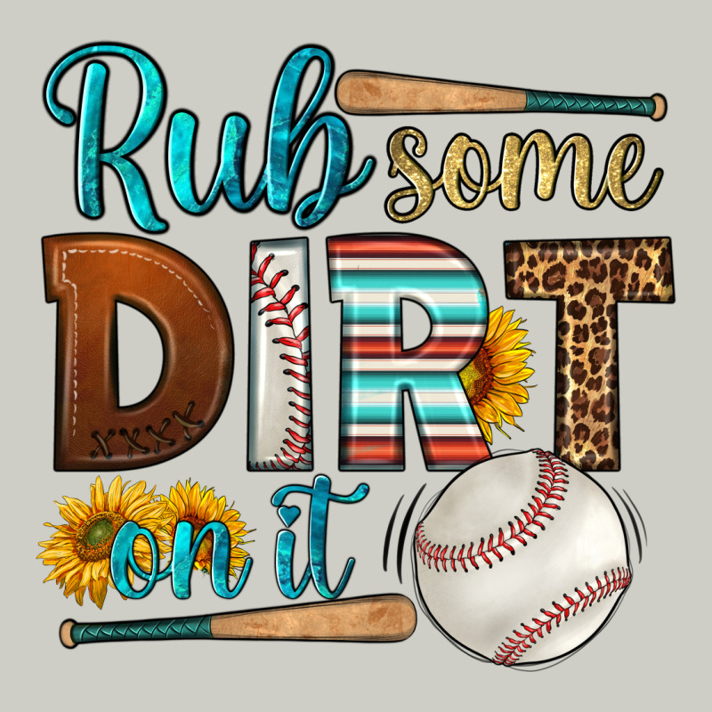 Rub Some Dirt On It Baseball Heavyweight Hoodie by HRA Design Shop | Teevron