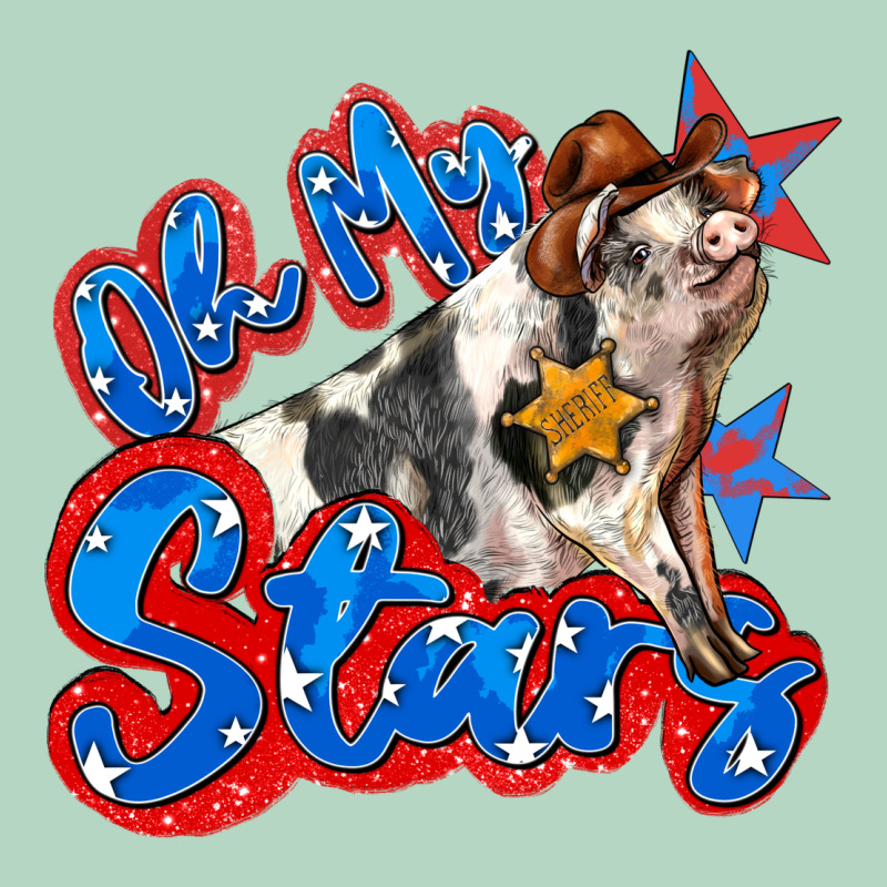 Oh My Stars Pig Classic Tee by Zillion Design Studio | Teevron