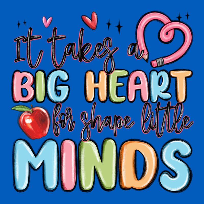 It Takes A Big Heart For Shape Little Minds Urban Hoodie by MaliasSmallBusiness | Teevron