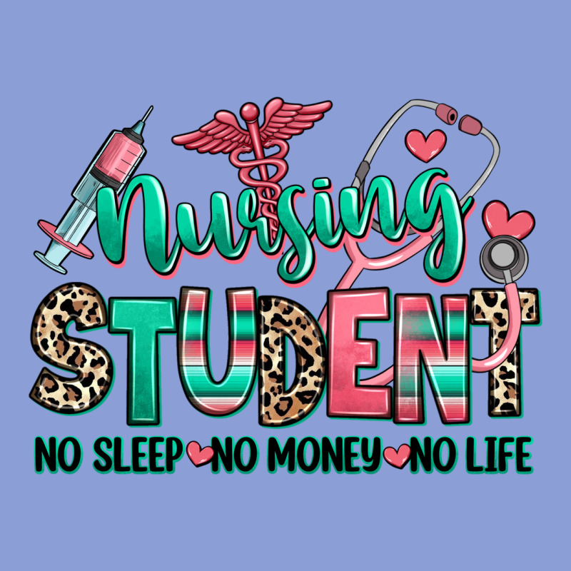 Nursing Student No Sleep No Money No Life Long Sleeve Tee by RanaPortraitStore | Teevron