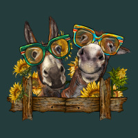 2 Donkeys With Sunflowers Classic Tee | Teevron