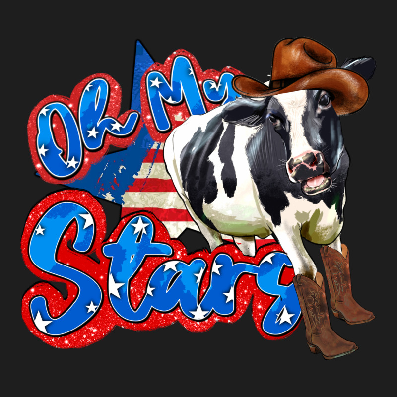 Oh My Stars Cow Classic Tee by Zillion Design Studio | Teevron