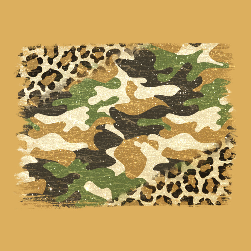 Leopard Camo Pattern Background Premium Hoodie by Jasminsmagicworld | Teevron