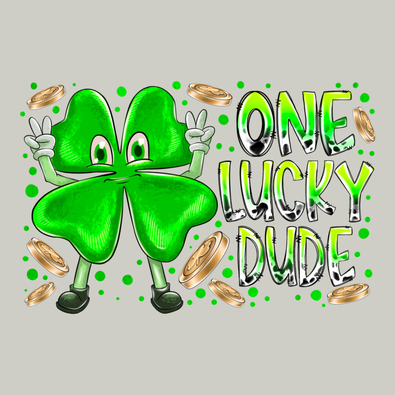 One Lucky Dude Heavyweight Hoodie by RacoonDesign | Teevron
