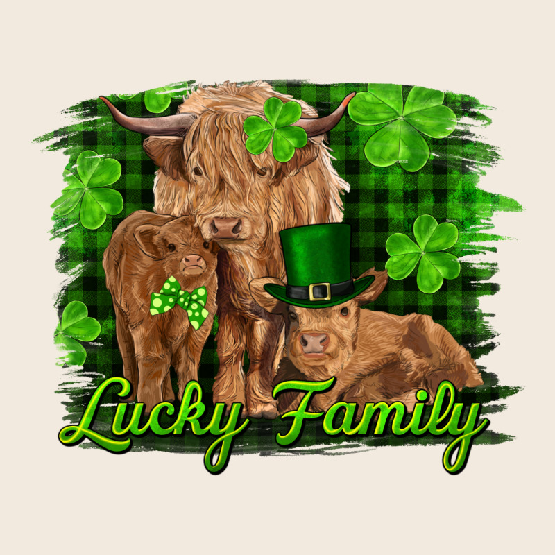 St Patrick's Day Lucky Cow Family Zipper Hoodie by RanaPortraitStore | Teevron