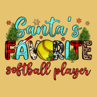 Santa S Favorite Softball Player Premium Sweatshirt | Teevron