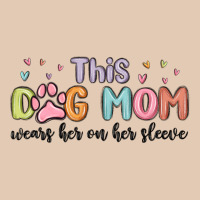 This Dog Mom Wears Her Heart On Her Sleeve Urban Hoodie | Teevron