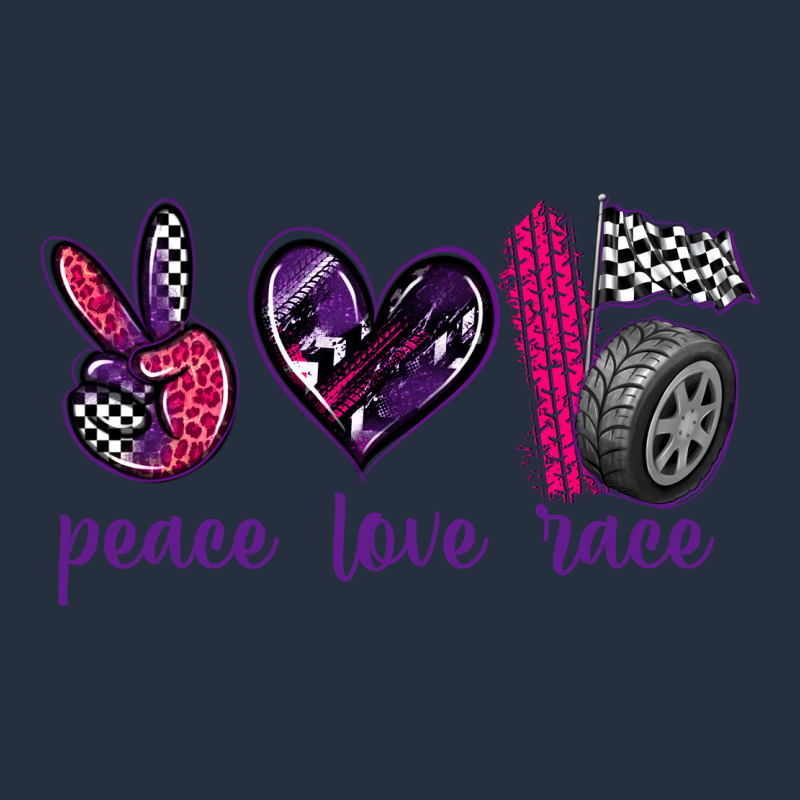 Peace Love Race Zipper Hoodie by texasbilliewilder | Teevron