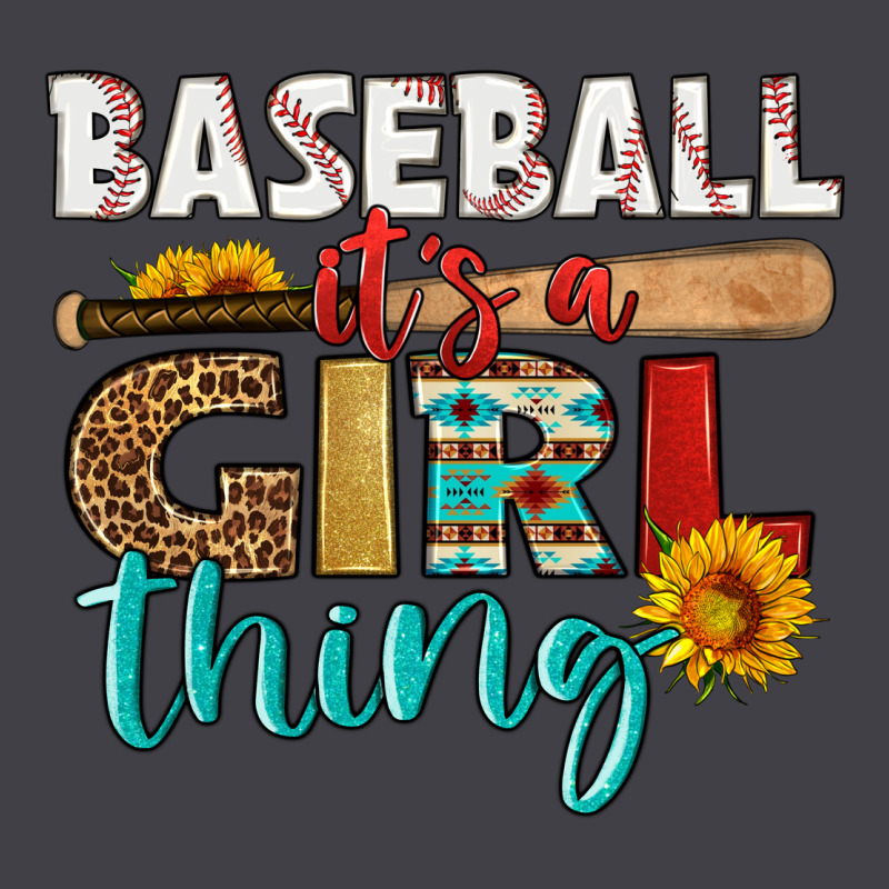 Baseball It's A Girl Thing Heavyweight Hoodie by HRA Design Shop | Teevron