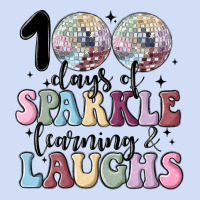 100 Days Of Sparkle Learning And Laugh Faux Sequin Urban Hoodie | Teevron