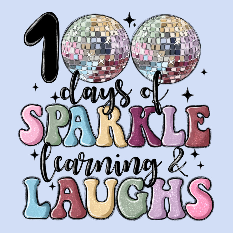 100 Days Of Sparkle Learning And Laugh Faux Sequin Urban Hoodie by MaliasSmallBusiness | Teevron