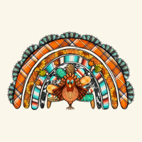 Turquoise Thanksgiving Turkey Rainbow Premium Hoodie | Teevron
