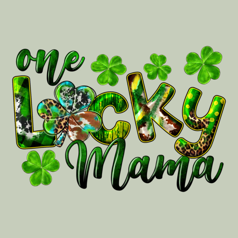 St. Patricks Day One Lucky Mama Long Sleeve Tee by RanaPortraitStore | Teevron