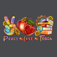 Peace Love Teach Zipper Hoodie | Teevron