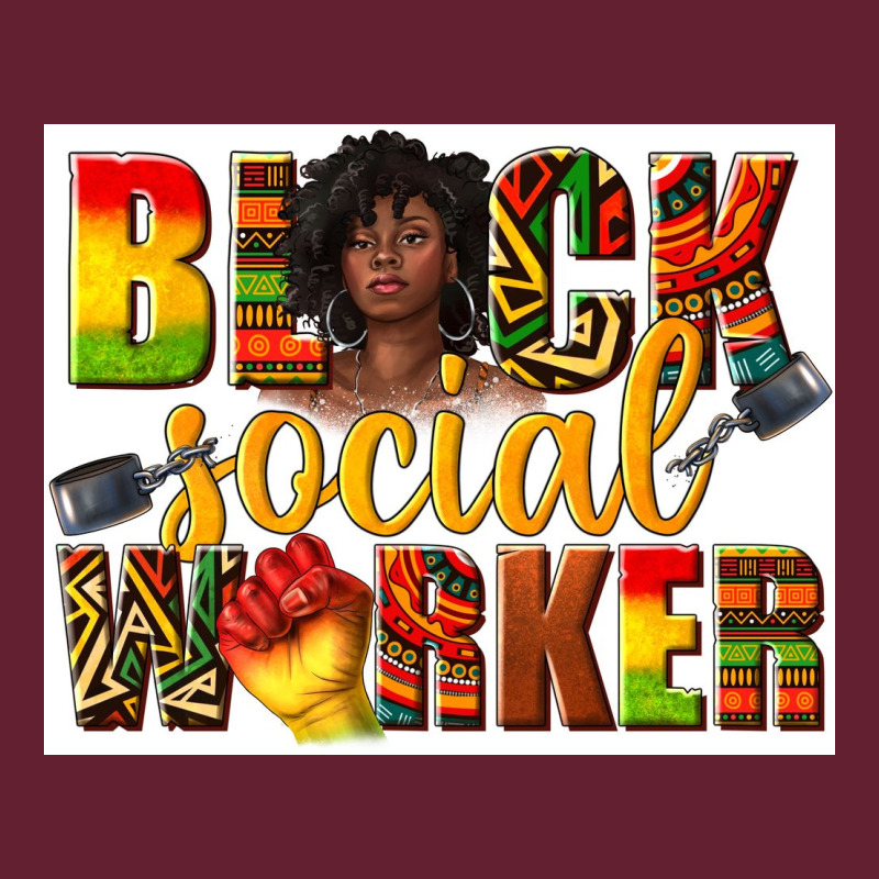 Black Social Worker Classic Tee by texasbilliewilder | Teevron