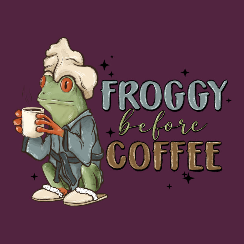 Froggy Before Coffee Urban Hoodie by MaliasSmallBusiness | Teevron