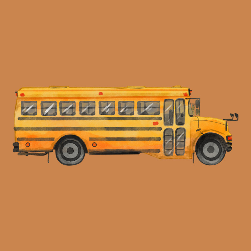 School Bus Heavyweight Hoodie by FaDigitalArtStudio | Teevron