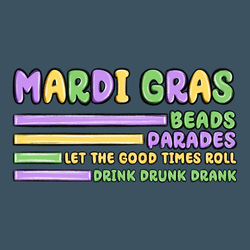 Mardi Gras Beads Urban Hoodie by MaliasSmallBusiness | Teevron