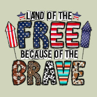 Land Of The Beacause Of The Brave Heavyweight Hoodie | Teevron