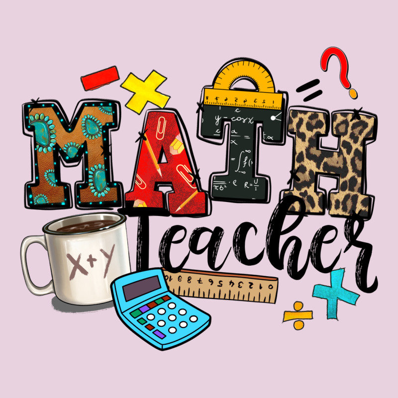 Math Teacher Classic Tee by Zillion Design Studio | Teevron