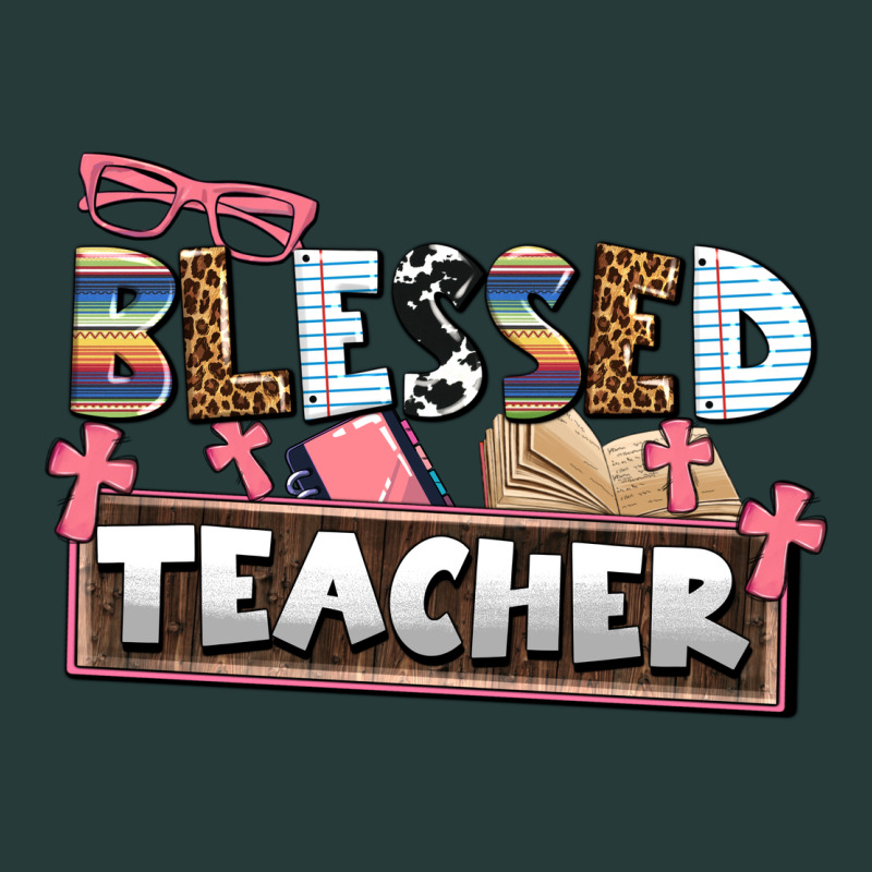 Blessed Teacher Premium Sweatshirt by AdoDesignShop | Teevron