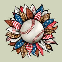Baseball Sunflower Heavyweight Hoodie | Teevron