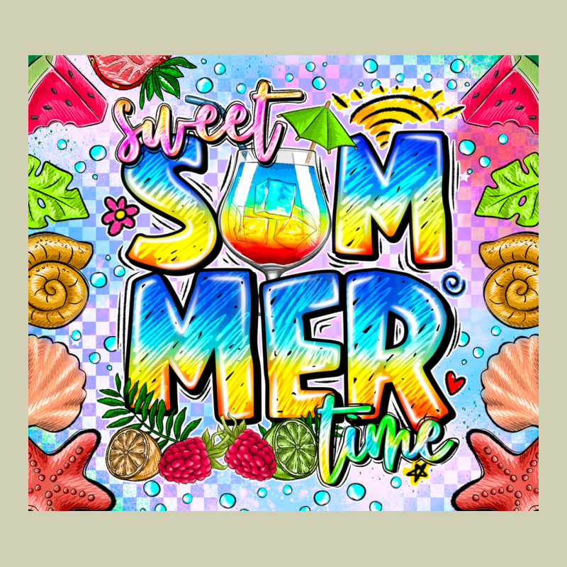 Summer Time Heavy Core Tee by CowhideDigitalArt | Teevron