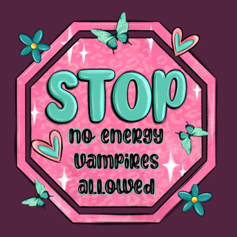 Stop No Energy Vampires Allowed Urban Hoodie by MaliasSmallBusiness | Teevron