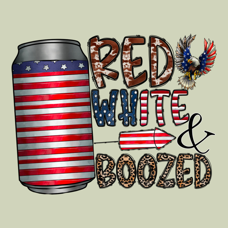 Red White  Boozed Heavyweight Hoodie by CowhideDigitalArt | Teevron