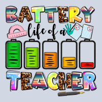 Battery Life Of A Teacher Premium Sweatshirt | Teevron