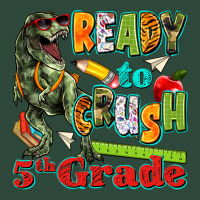 Ready To Crush Fifth Grade Zipper Hoodie | Teevron