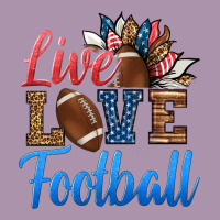 Live Love American Football Heavyweight Hoodie | Teevron