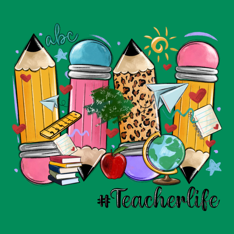 Teacher Life Pencils Urban Hoodie by MaliasSmallBusiness | Teevron