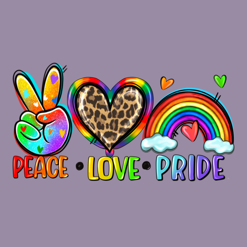Peace Love Pride Classic Tee by Zillion Design Studio | Teevron