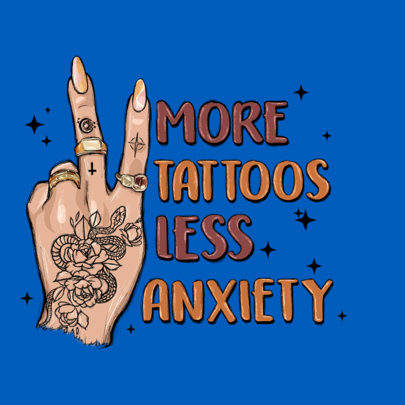 More Tattoos Less Anxiety Urban Hoodie by MaliasSmallBusiness | Teevron