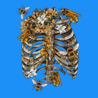 Flower Rib Cage Bees Classic Tee | Teevron