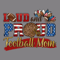 Loud And Proud Football Mom Heavyweight Hoodie | Teevron