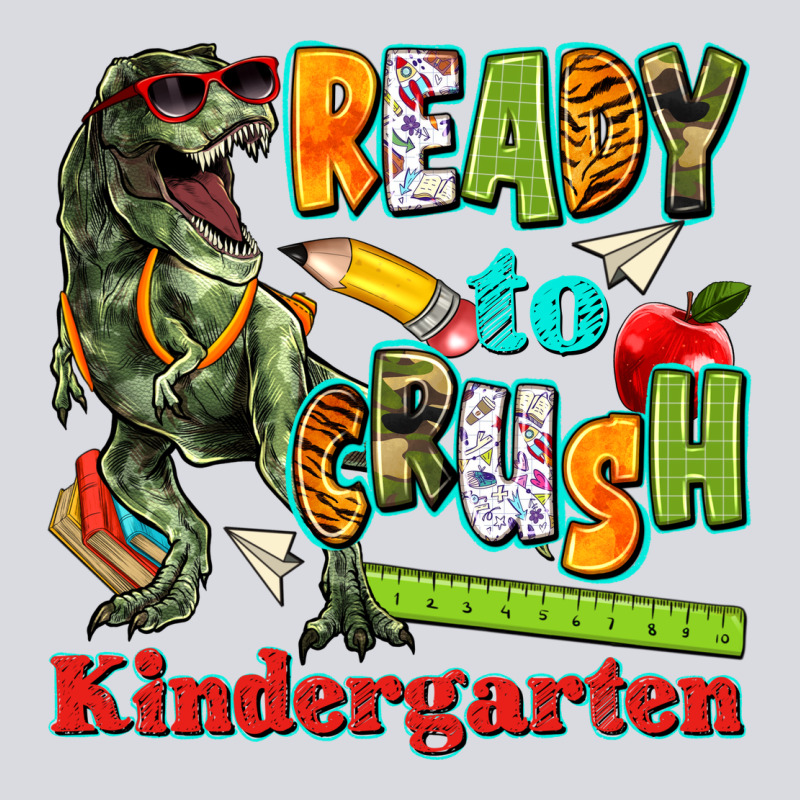 Ready To Crush Kindergarten Zipper Hoodie by texasbilliewilder | Teevron